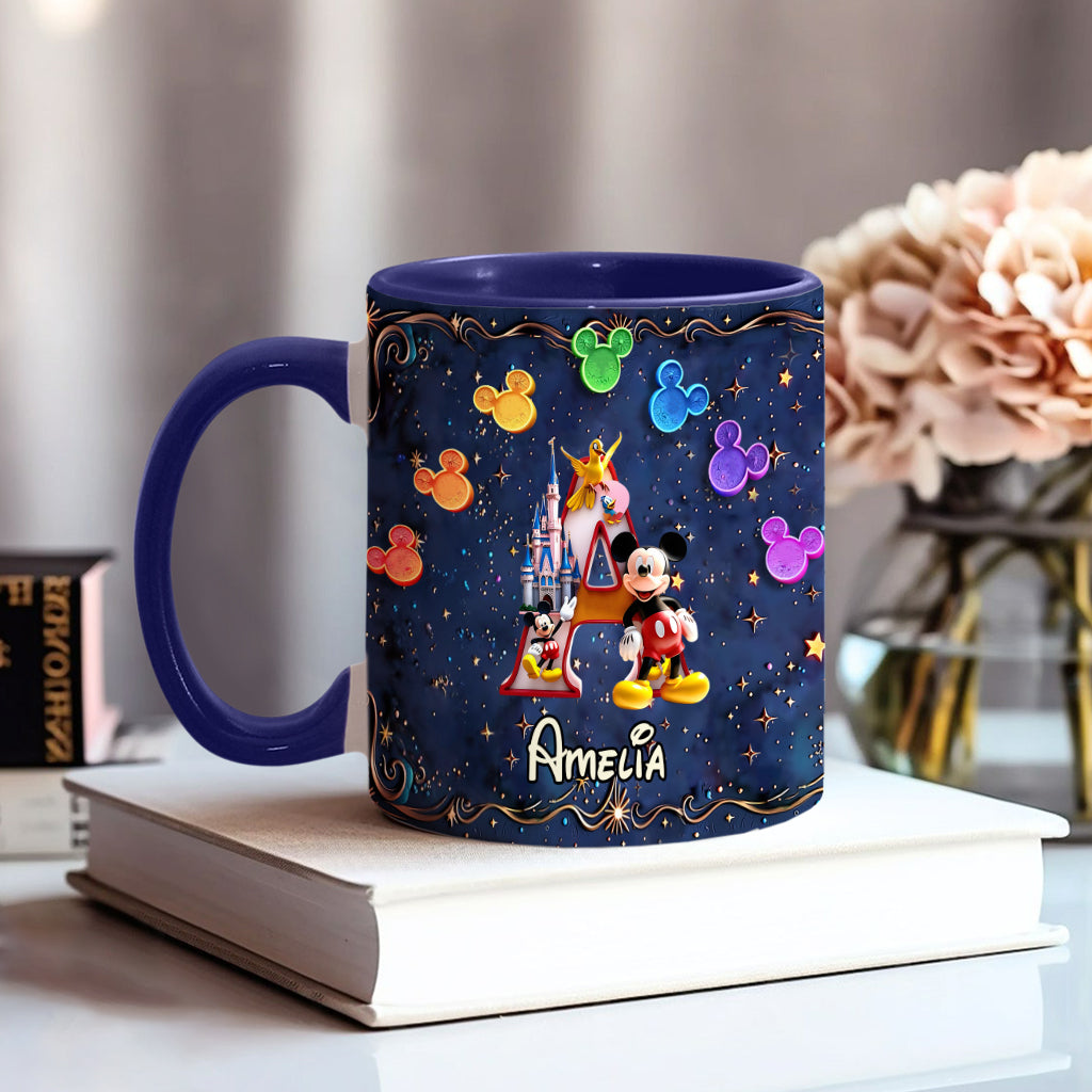 Magical Castle - Personalized Mouse Accent Mug