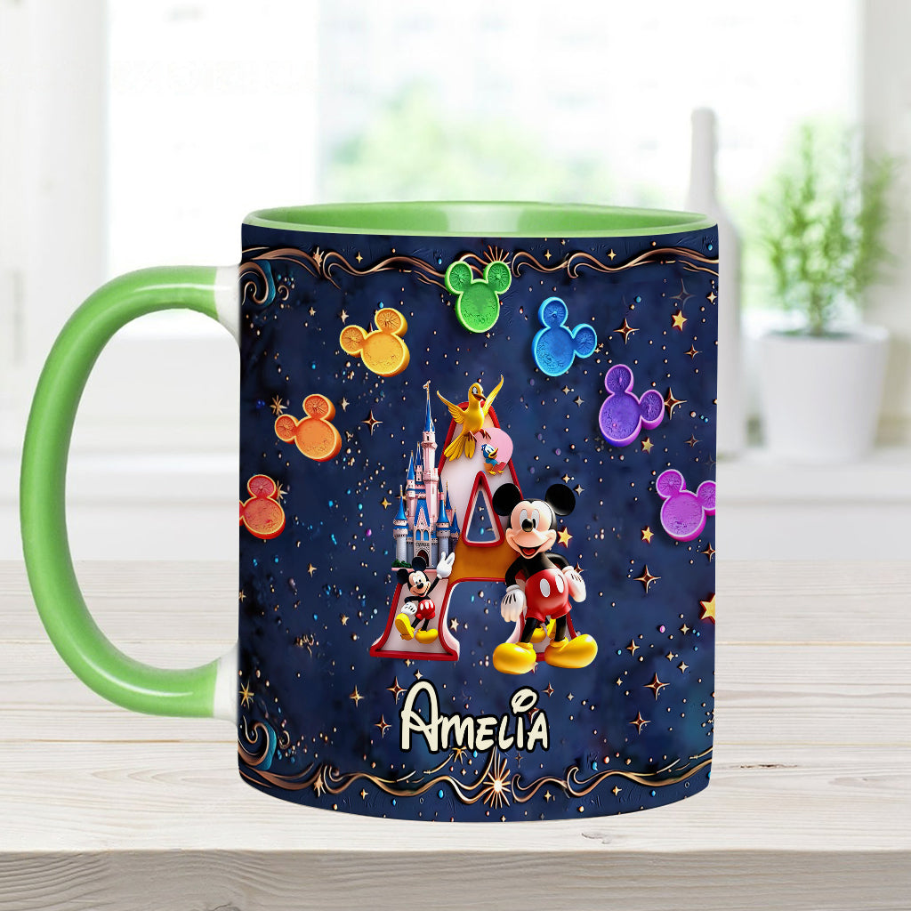 Magical Castle - Personalized Mouse Accent Mug