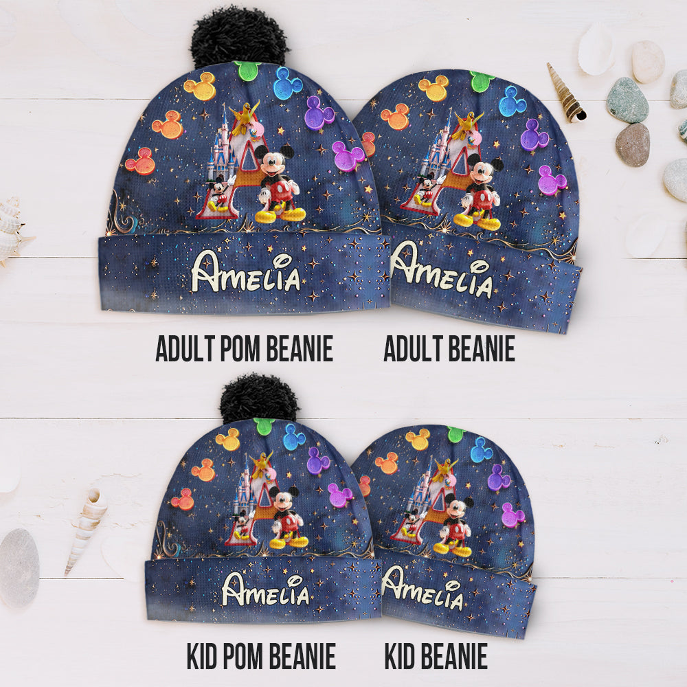 Magical Castle - Personalized Mouse Beanie Hat