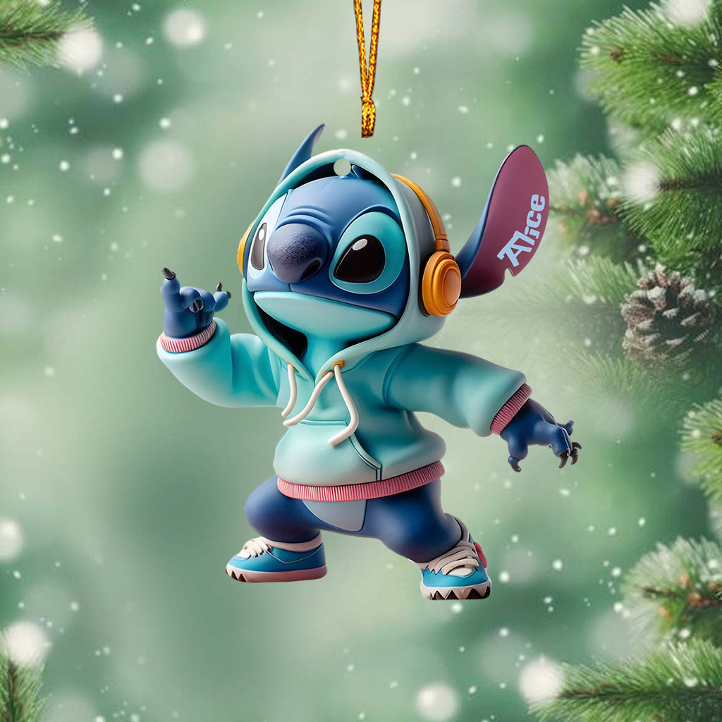 Ohana Means Family - Personalized Ohana Ornament