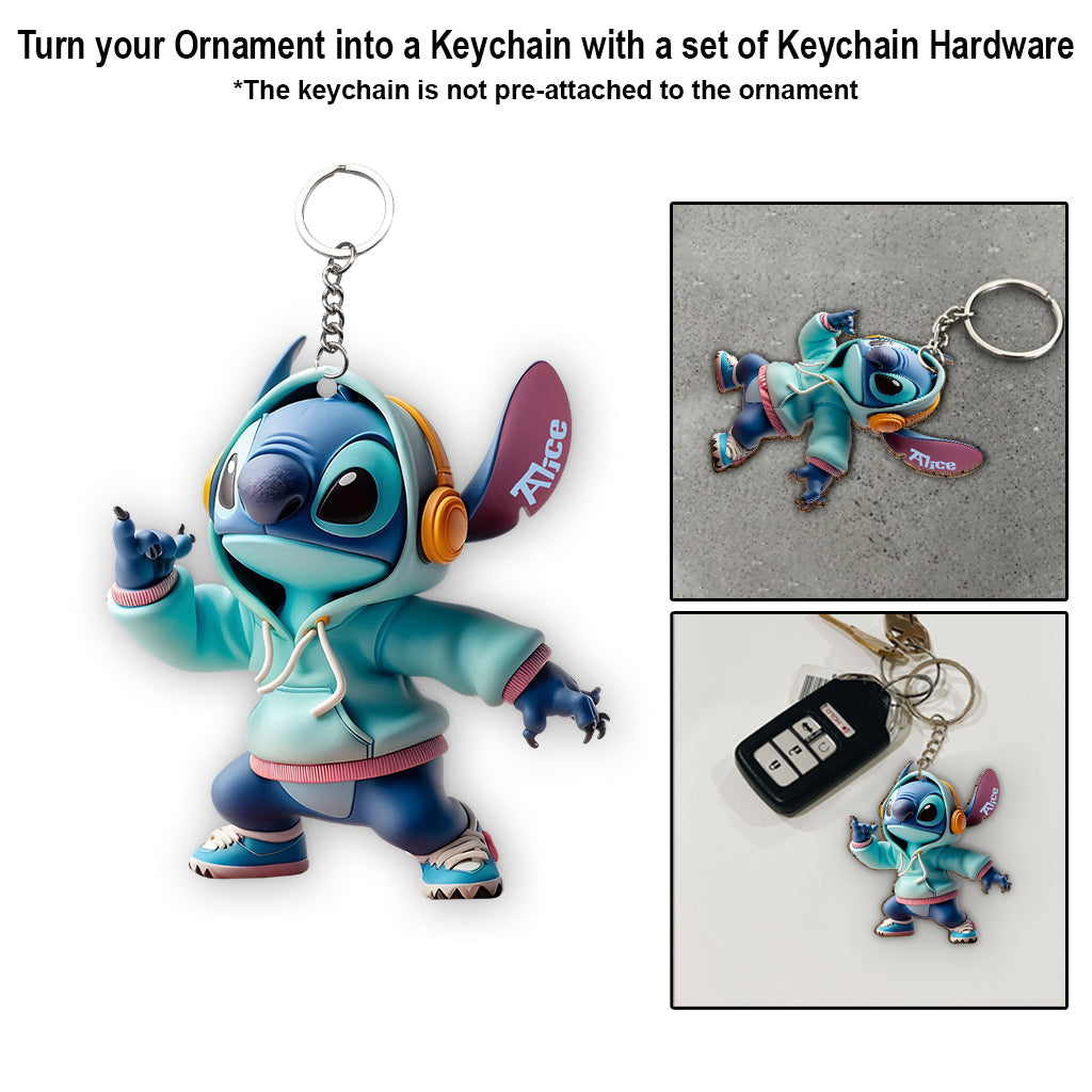 Ohana Means Family - Personalized Ohana Ornament