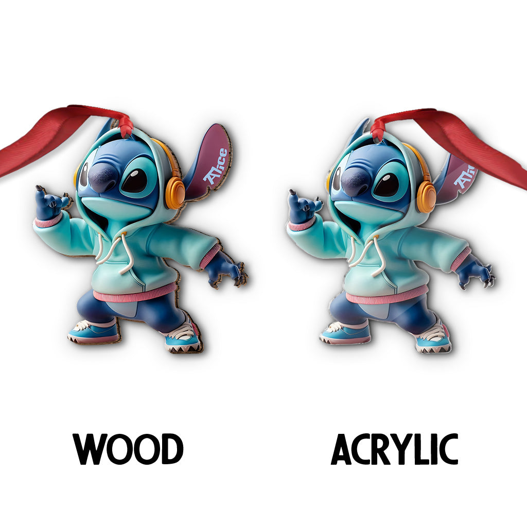 Ohana Means Family - Personalized Ohana Ornament
