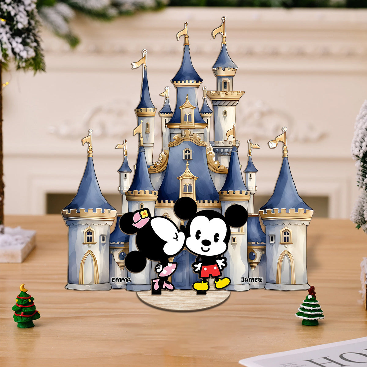 Happily Ever After - Personalized Mouse 2 Layered Big Freestanding