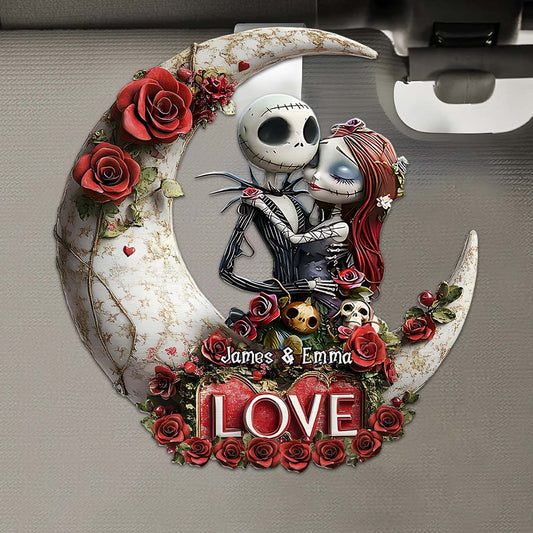 True Love - Personalized Nightmare Shaped Car Visor Clip