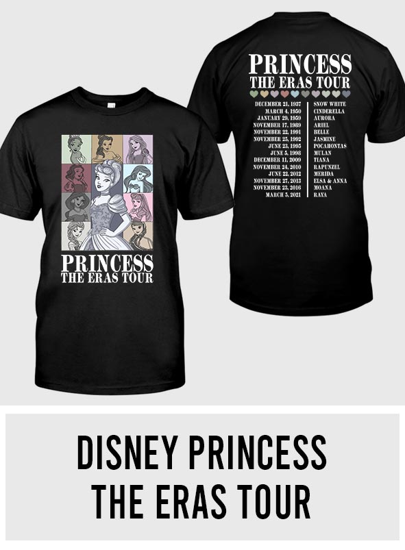Princess Tour - Mouse T-shirt And Hoodie
