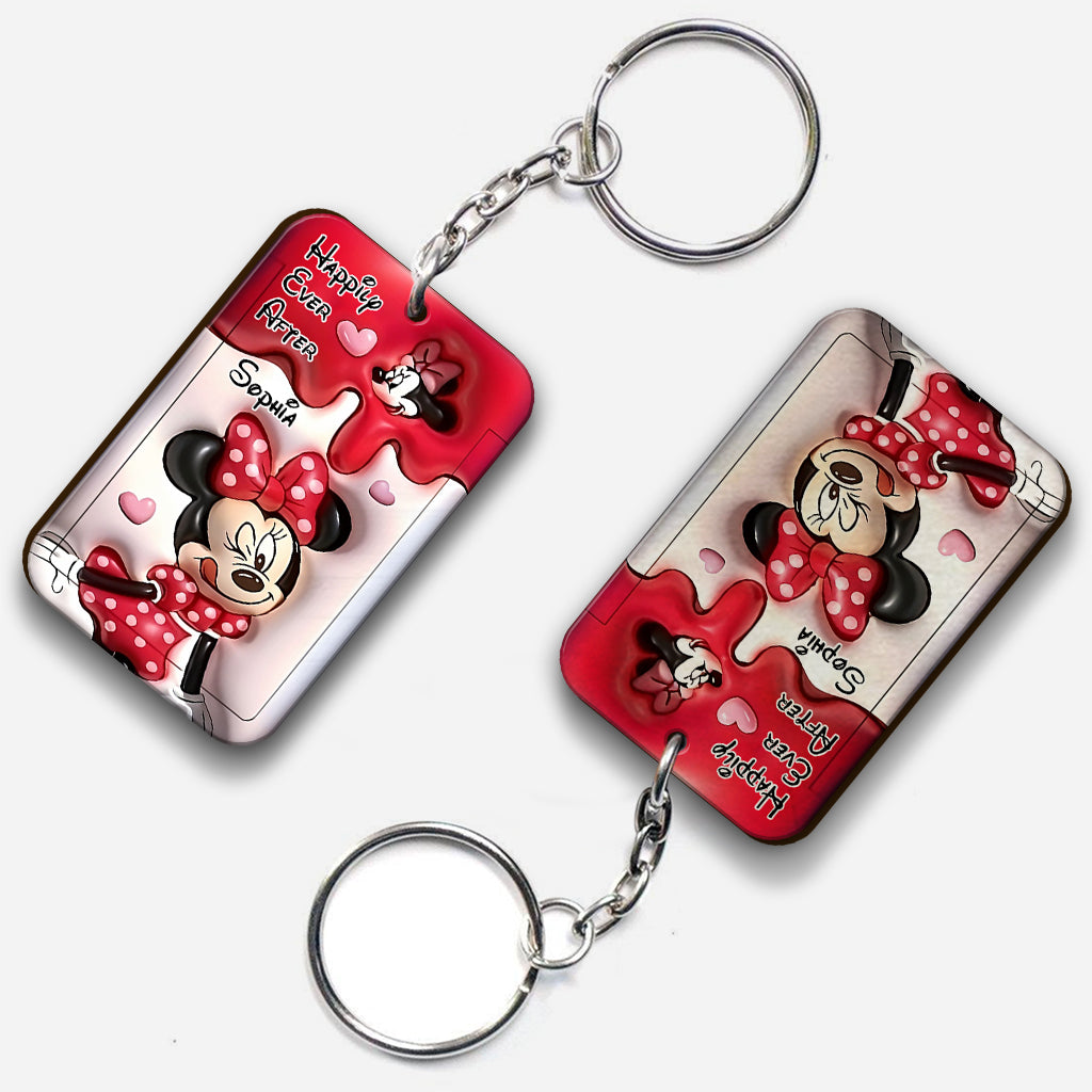 We Found Our Happily Ever After - Personalized Mouse Matching Keychain