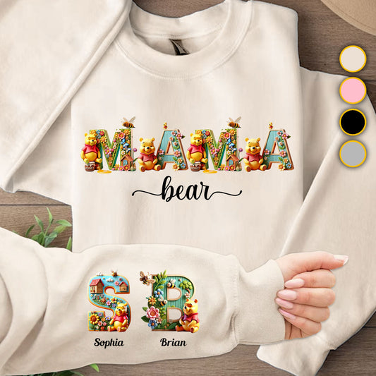 Mama Bear - Personalized Mouse All Over Shirt