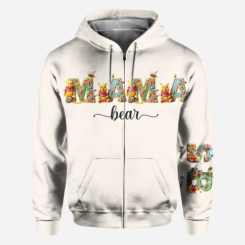 Mama Bear - Personalized Mouse All Over Shirt