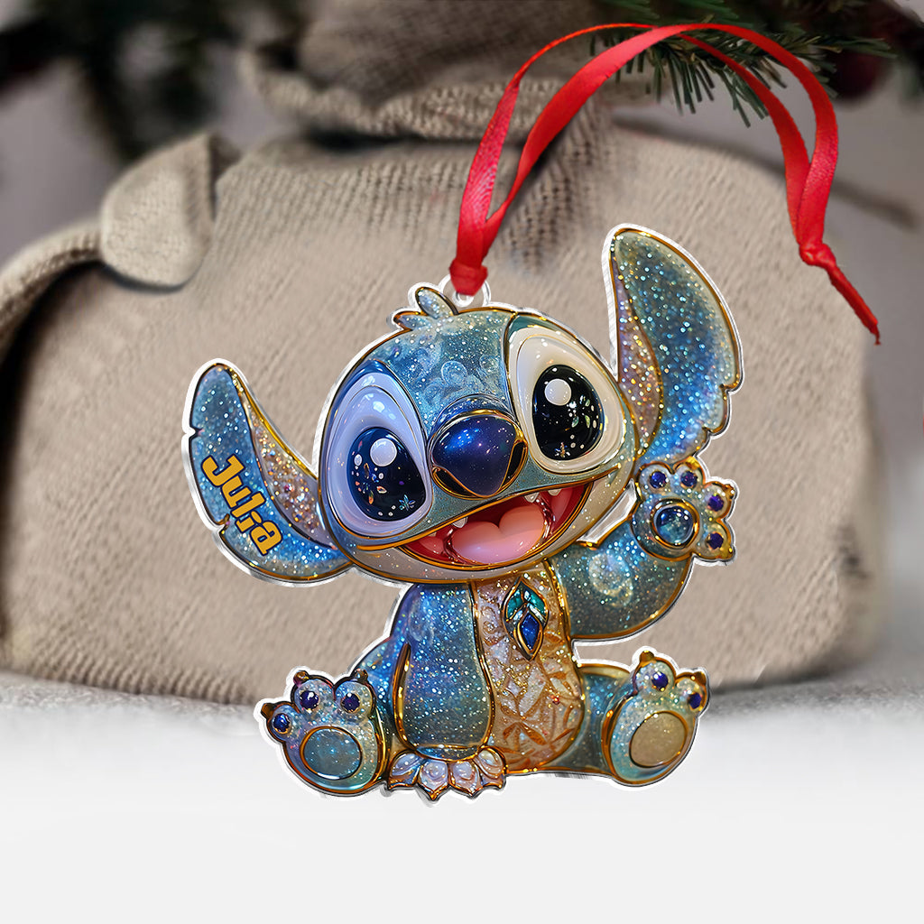 Blue Joy - Personalized Ohana Ornament
