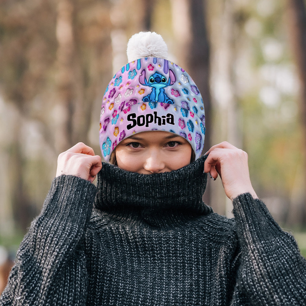 Ohana Means Family - Personalized Ohana Beanie Hat