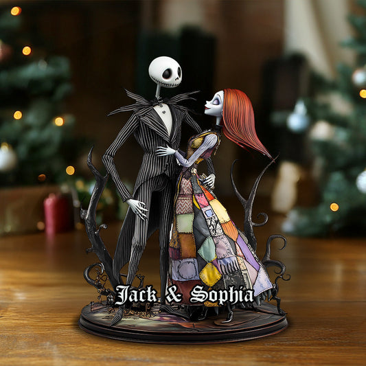 We're Simply Meant To Be - Personalized Nightmare 1 Layered Big Freestanding