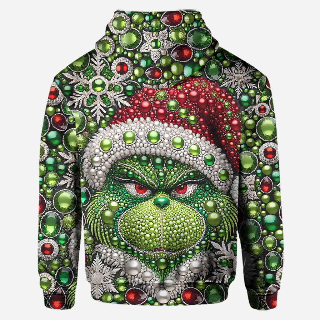 Merry Grinchmas - Personalized Stole Christmas Hoodie and Leggings