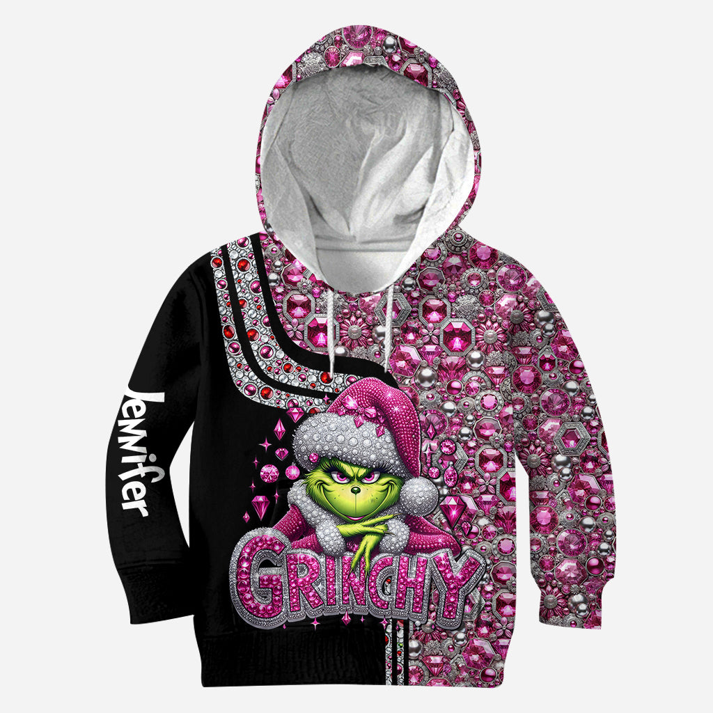 Merry Grinchmas - Personalized Stole Christmas Hoodie and Leggings