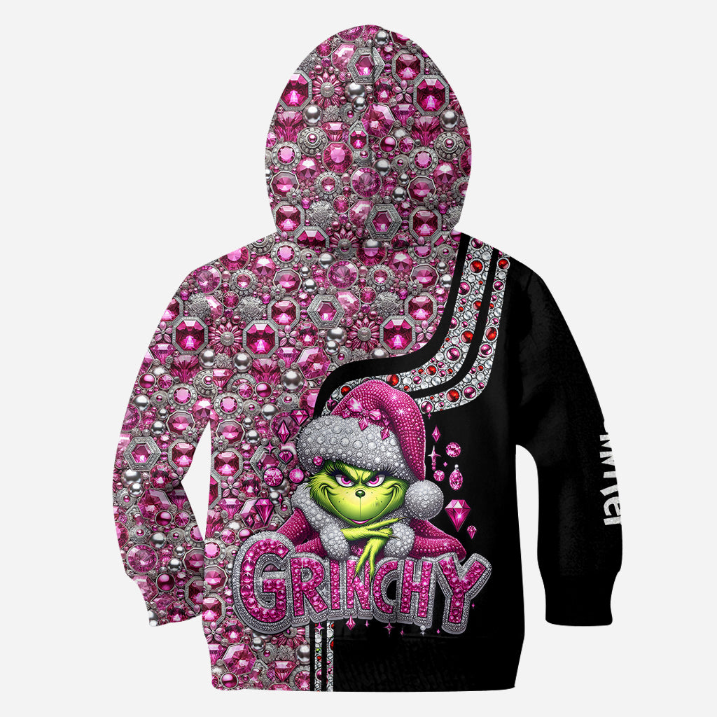 Merry Grinchmas - Personalized Stole Christmas Hoodie and Leggings