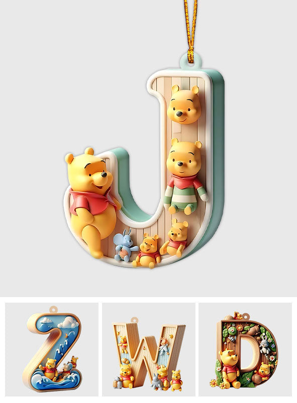 Cute Bear - Personalized Mouse Ornament