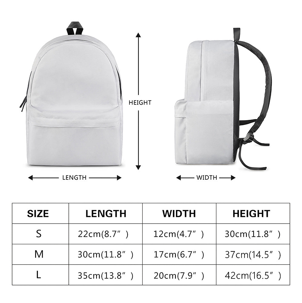 No Job Is Too Big, No Pup Is Too Small - Personalized Kid Backpack & Pencil Case