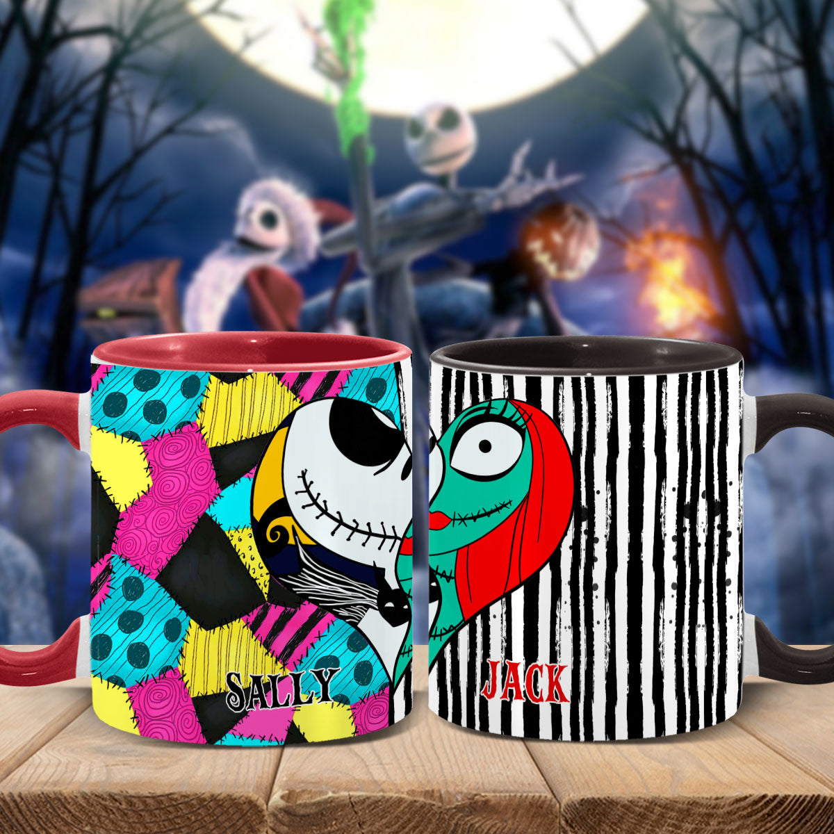 Perfect Two - Personalized Nightmare Accent Mug