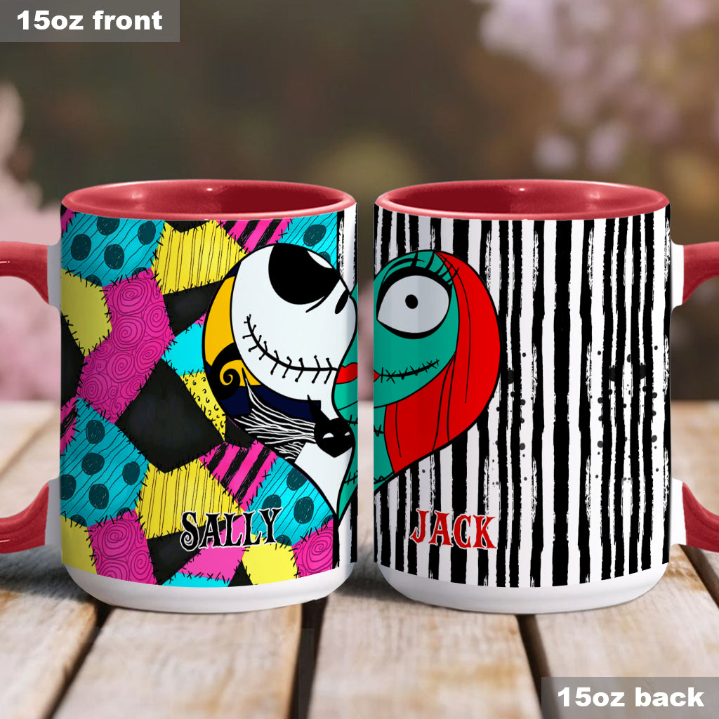 Perfect Two - Personalized Nightmare Accent Mug
