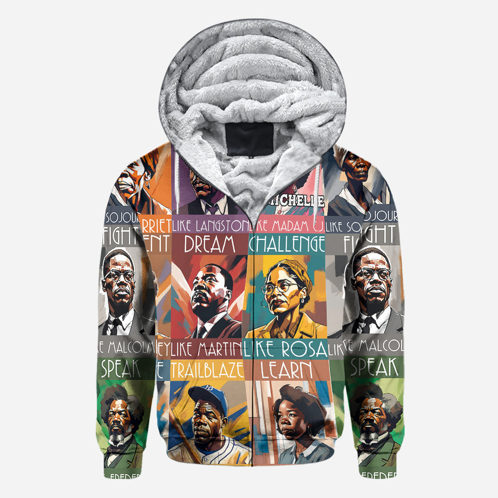 Dream Like Martin Lead Like Harriet - Personalized African American All Over Shirt