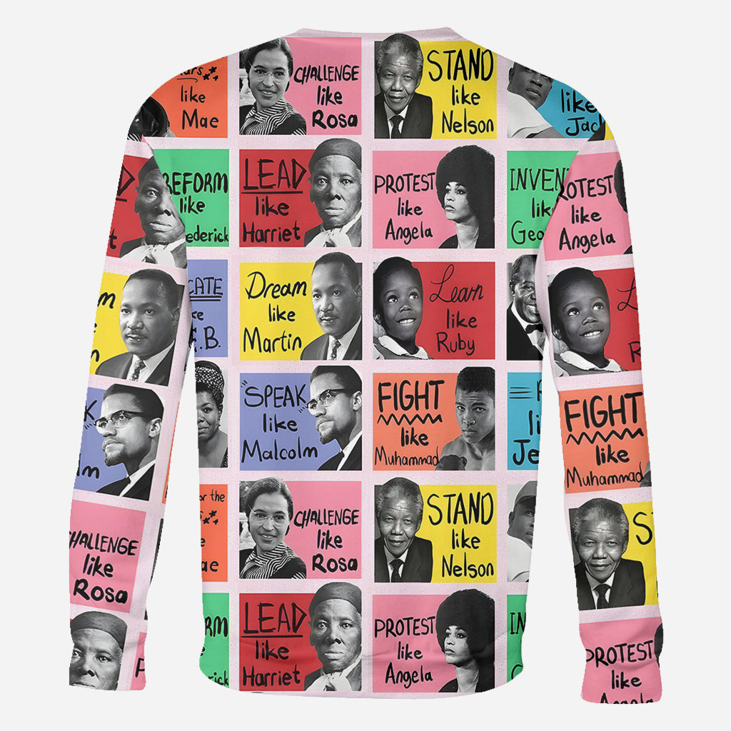 What We Learn From Black History - African American All Over Shirt