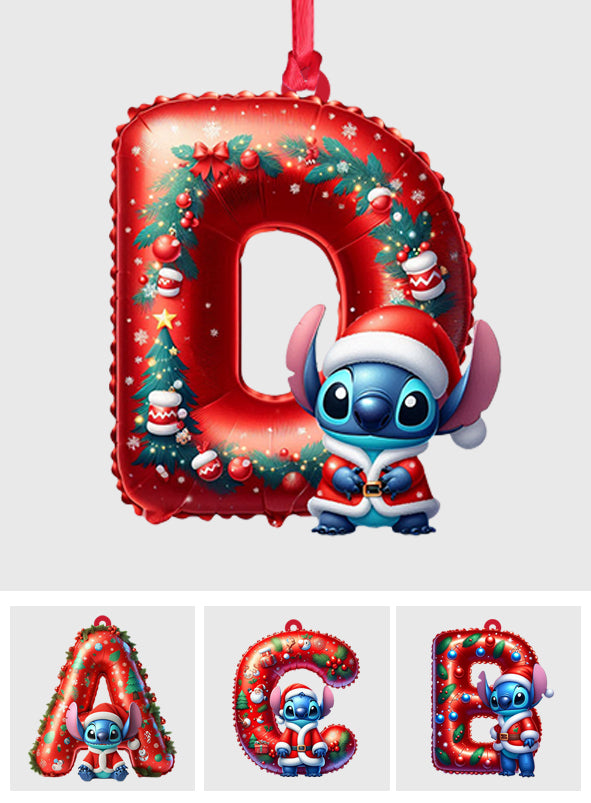 Merry Stitchmas - Personalized Ohana Ornament