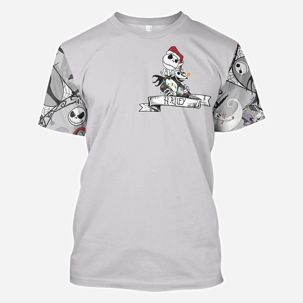The Nightmare Is Here - Personalized Nightmare All Over Shirt