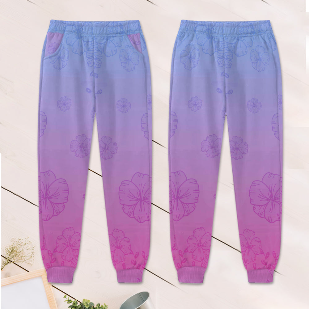 Blue Ohana - Personalized Ohana Kid Hoodie & Kid Jogger Sweatpants