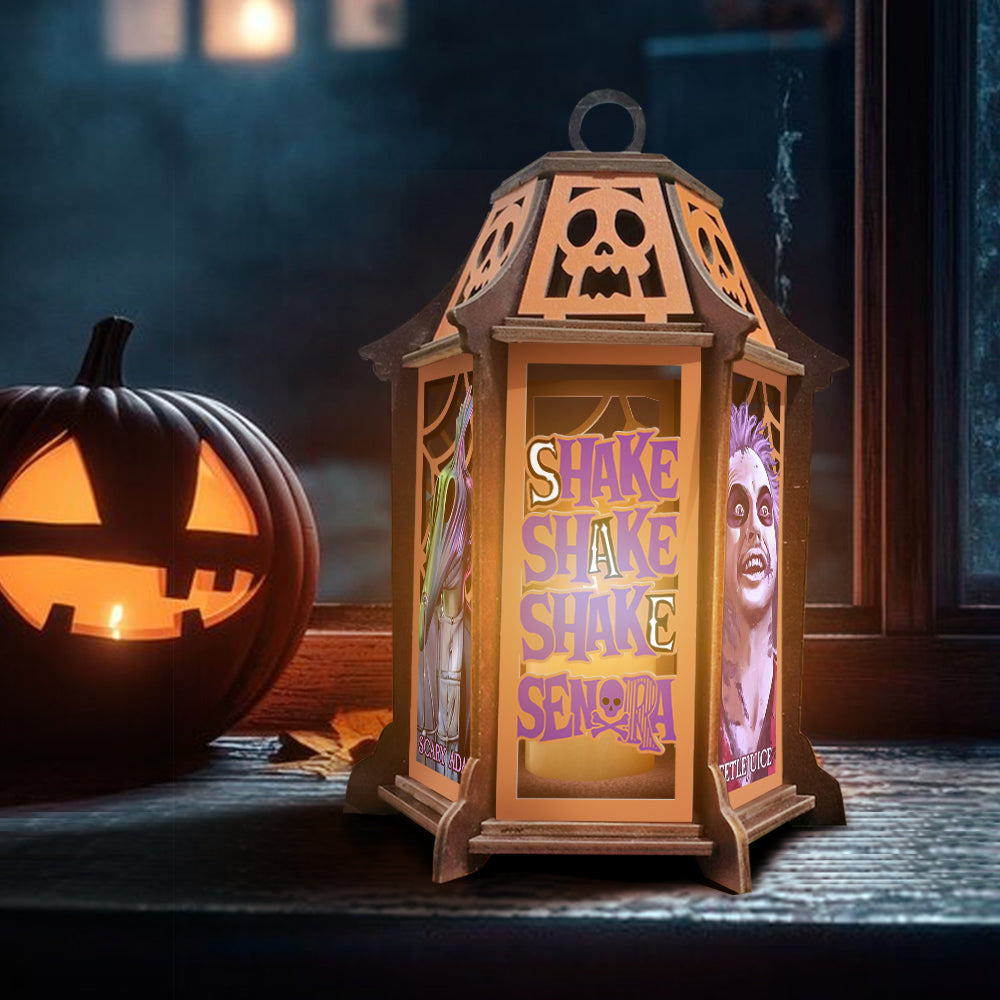 Shake Shake Shake Senora - Personalized Laser Cut Lantern