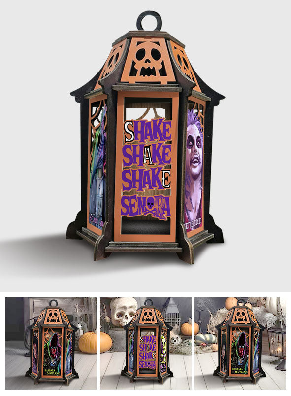 Shake Shake Shake Senora - Personalized Laser Cut Lantern