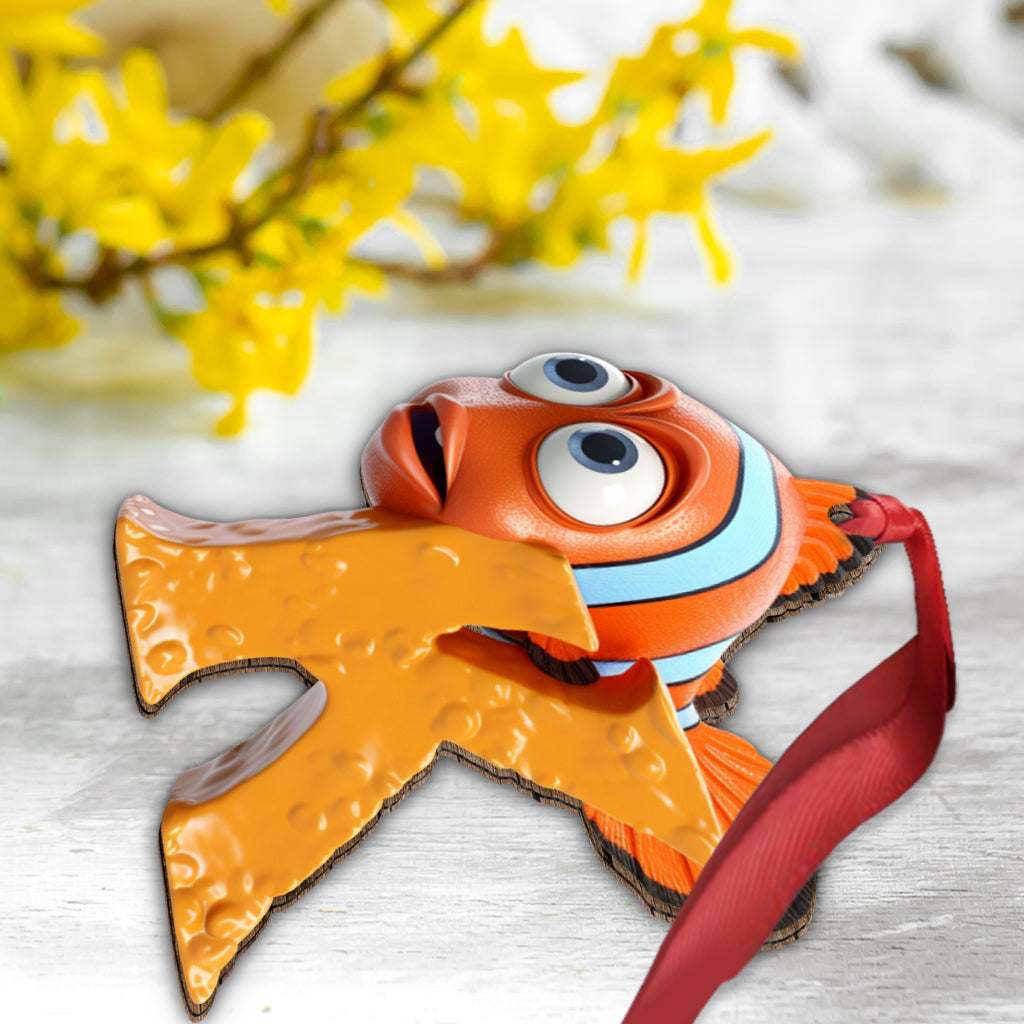 Finding You - Personalized Mouse Ornament
