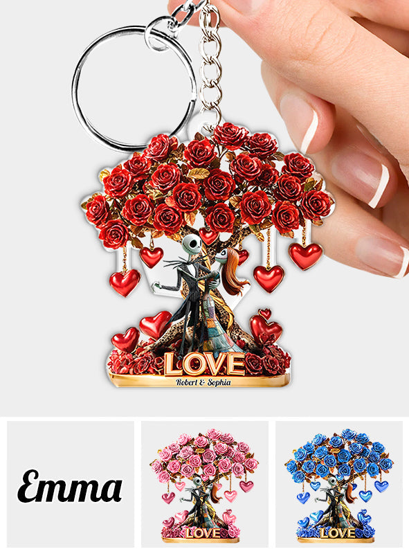 Tree Of Love - Personalized Nightmare Keychain