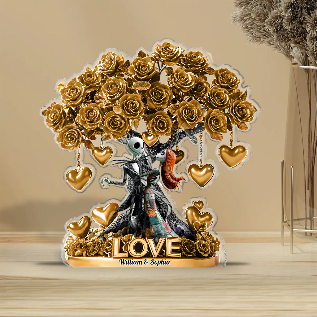 Tree Of Love - Personalized Nightmare Custom Shaped Acrylic Plaque