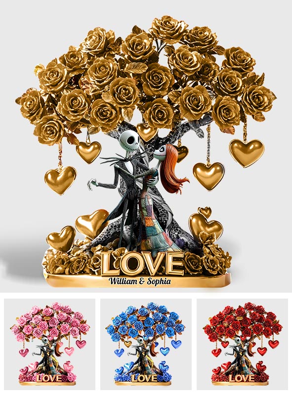 Tree Of Love - Personalized Nightmare Custom Shaped Acrylic Plaque