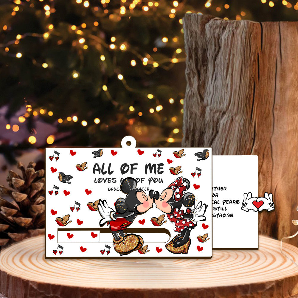 My Missing Piece - Personalized Mouse Sliding Ornament