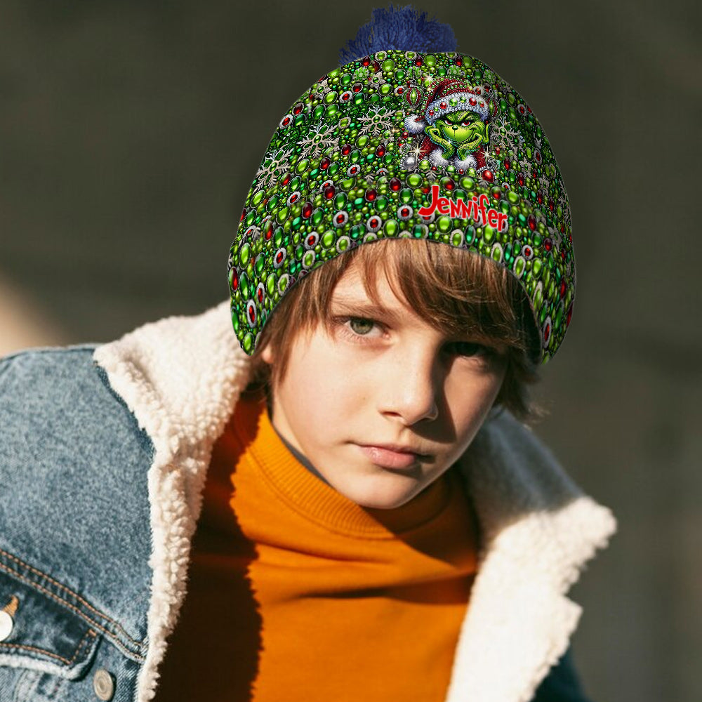 Merry Christmas - Personalized Stole Christmas Beanie Hat