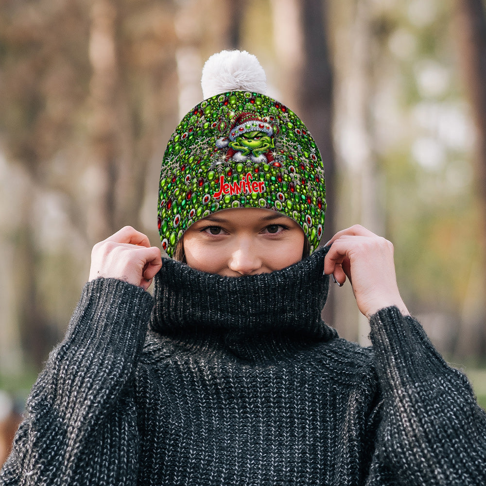 Merry Christmas - Personalized Stole Christmas Beanie Hat