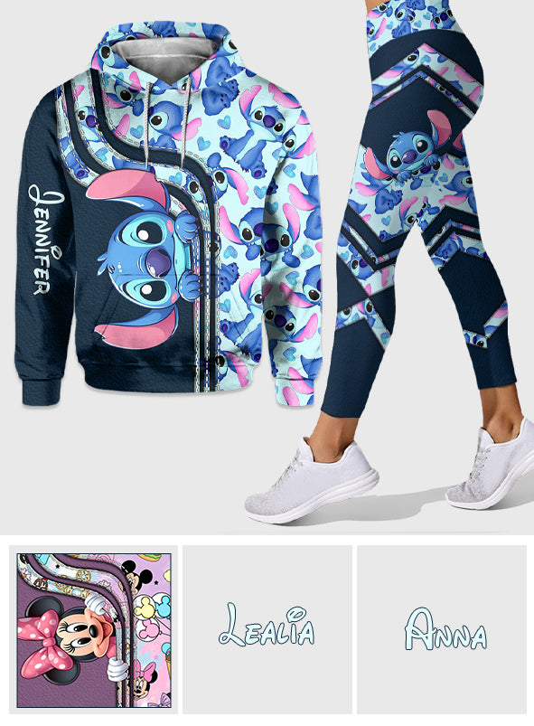 Stunning Ohana - Personalized Ohana Hoodie and Leggings