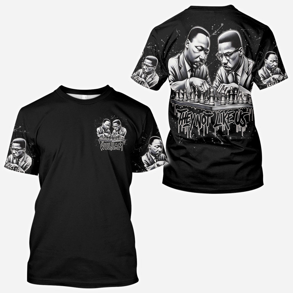 They Not Like Us - Personalized African American All Over Shirt