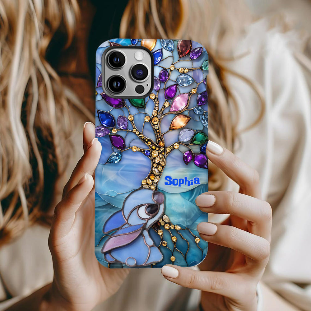 Ohana Blue - Personalized Ohana Full Print Phone Case