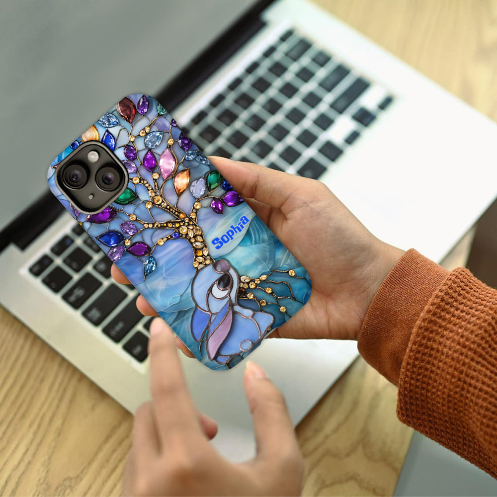 Ohana Blue - Personalized Ohana Full Print Phone Case