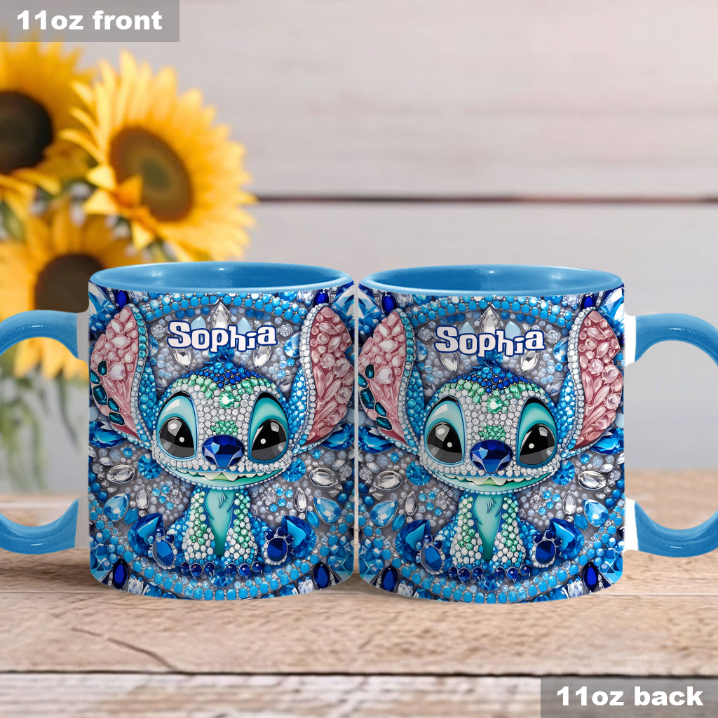 Ohana Means Family - Personalized Ohana Accent Mug