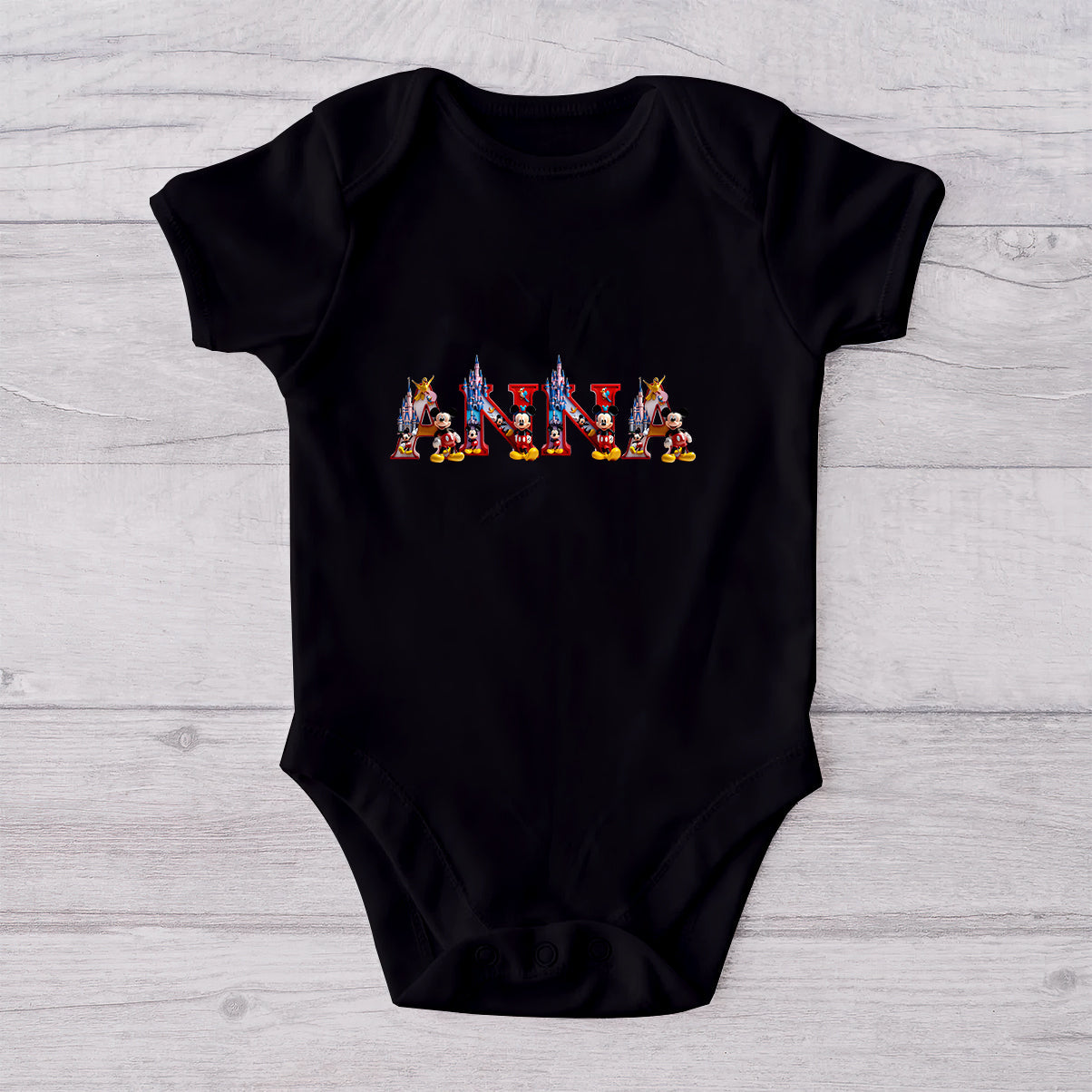 First Mother's Day Together - Personalized Mouse T-shirt And Baby Onesie