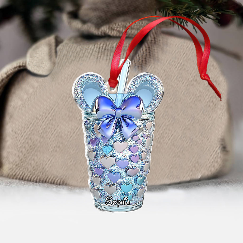 Cute Mouse Ears - Personalized Mouse Ornament