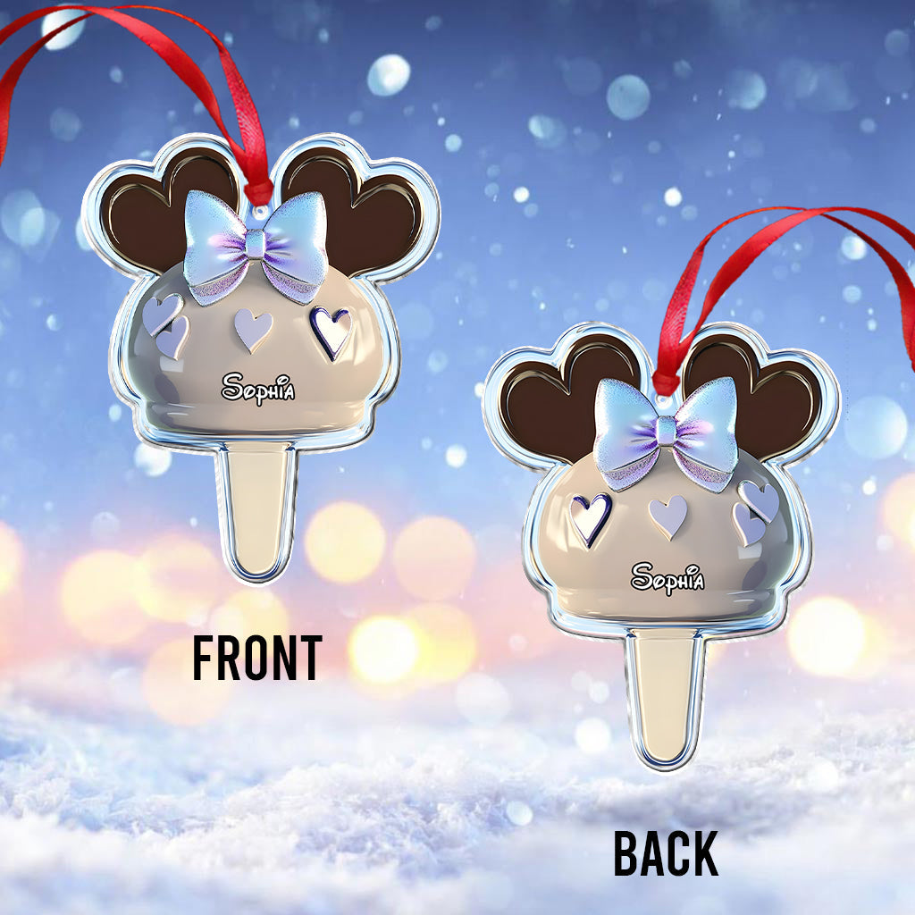 Cute Mouse Ears - Personalized Mouse Ornament