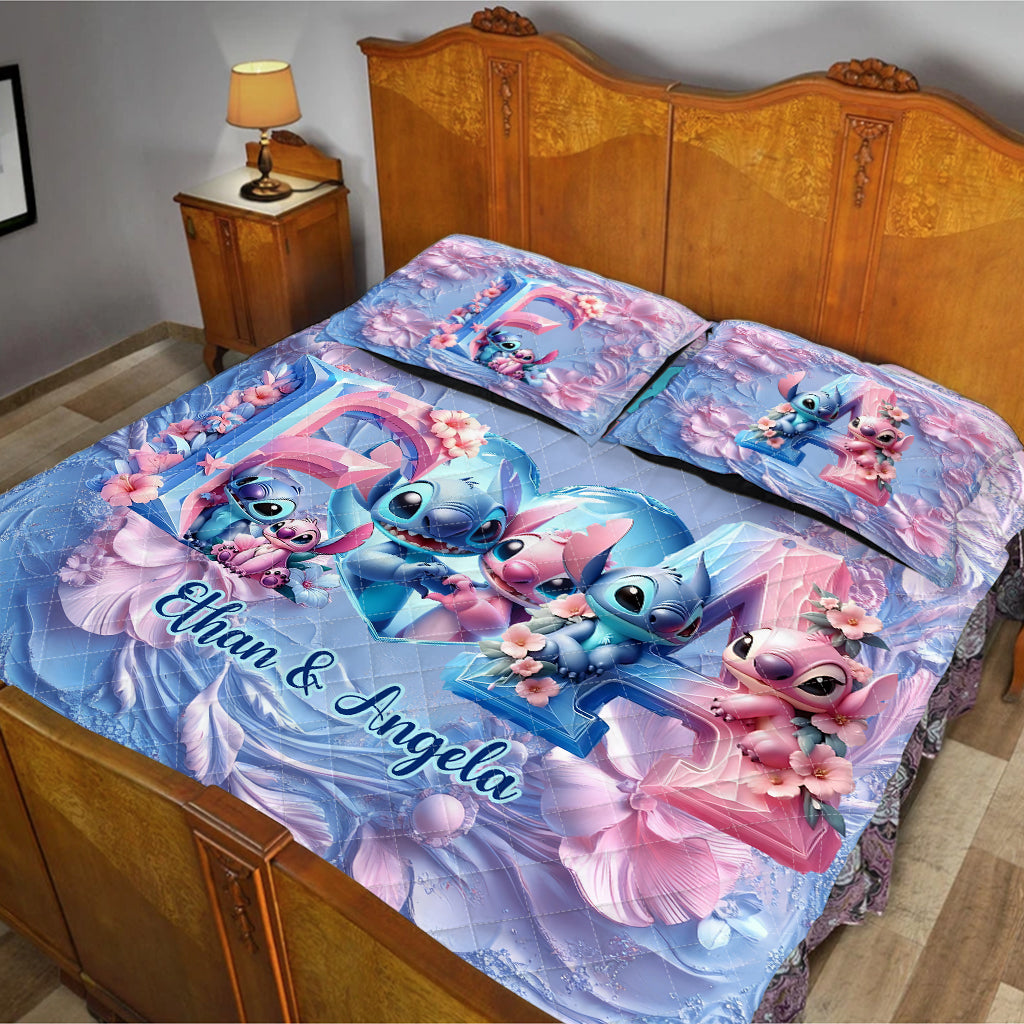 No Returns Or Refunds - Personalized Ohana Quilt Set