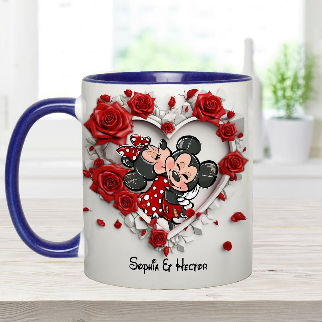 We Found Our Happily Ever After - Personalized Mouse Accent Mug