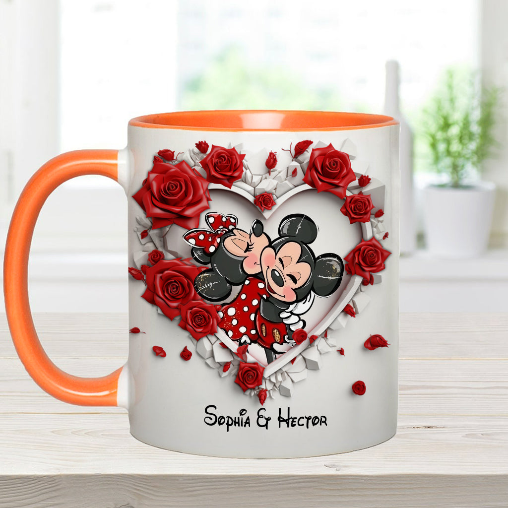 We Found Our Happily Ever After - Personalized Mouse Accent Mug