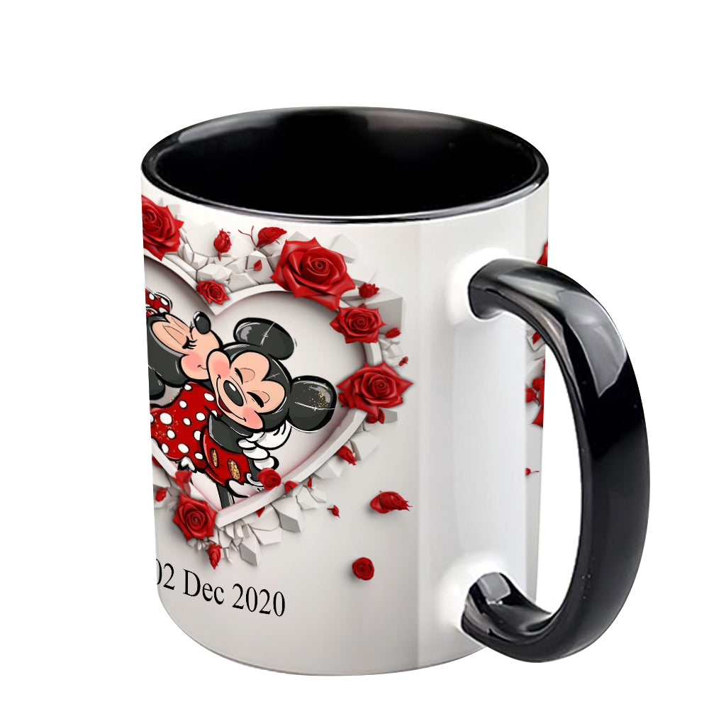 We Found Our Happily Ever After - Personalized Mouse Accent Mug