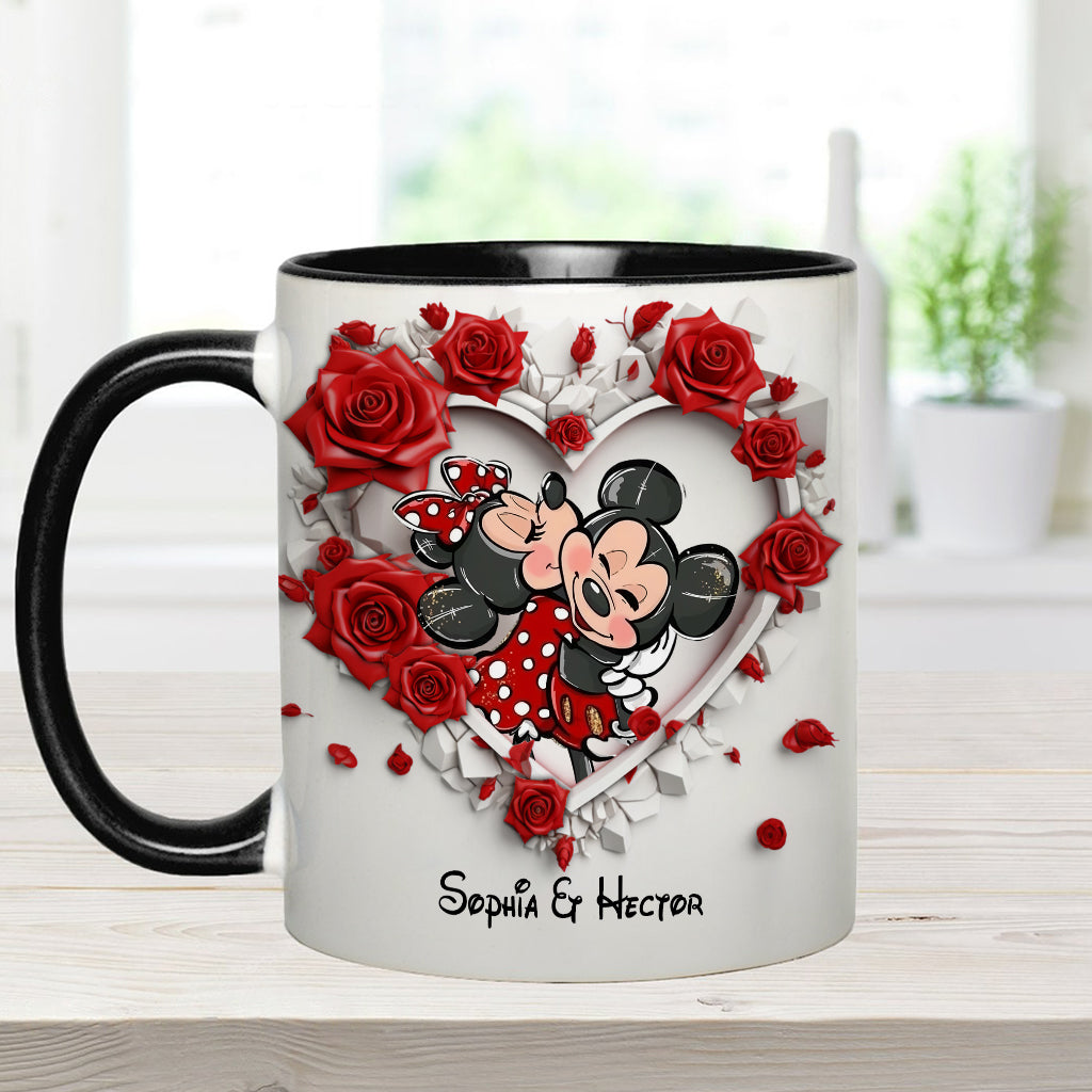 We Found Our Happily Ever After - Personalized Mouse Accent Mug