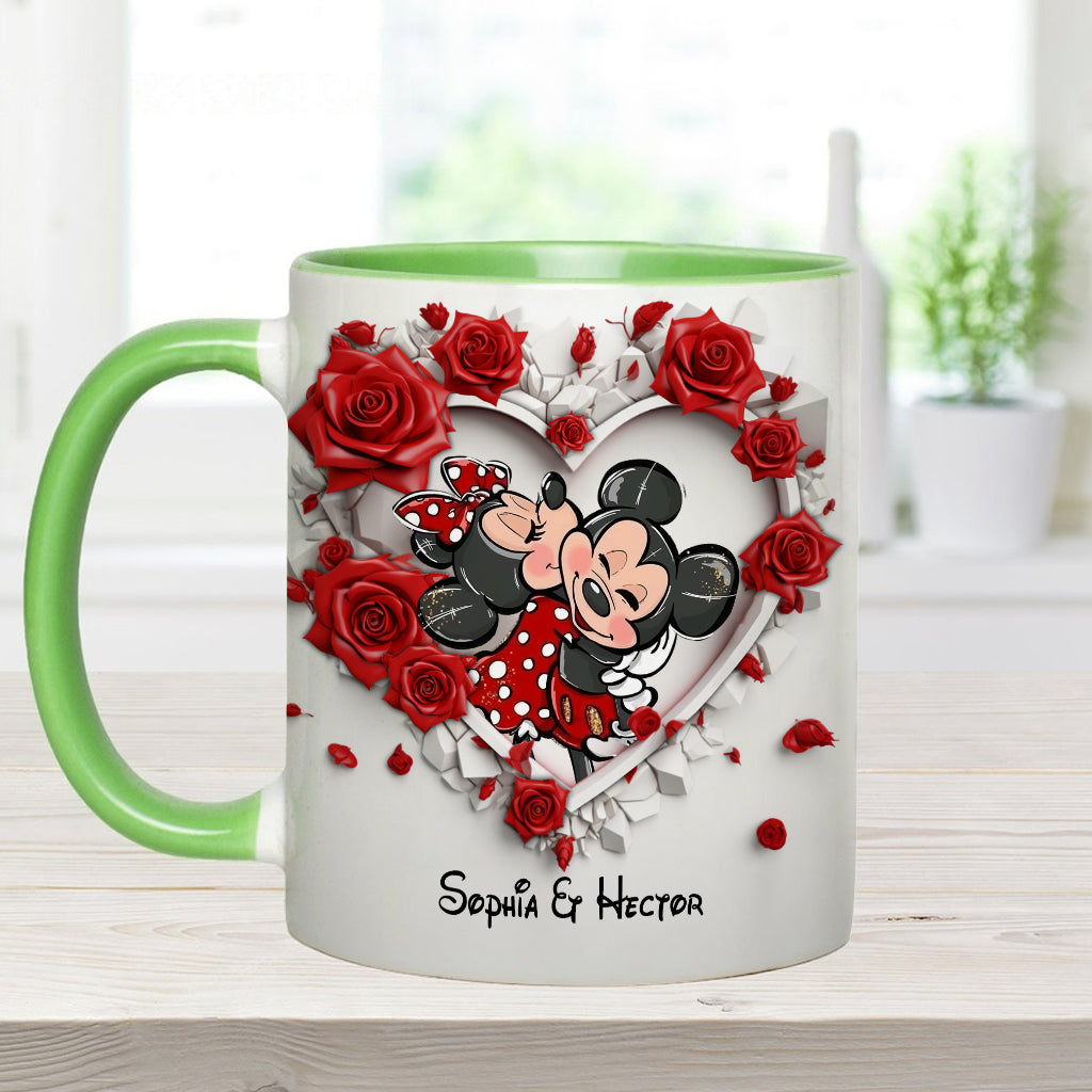 We Found Our Happily Ever After - Personalized Mouse Accent Mug